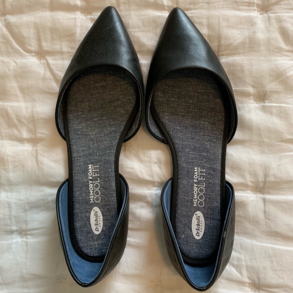 Dr. Scholl’s Memory Foam Cool Fit Pointed Flats
